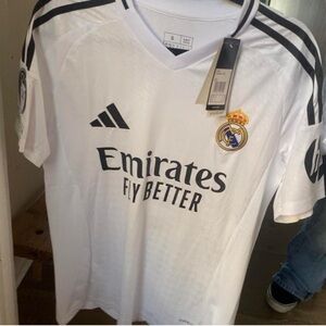 Adidas Real Madrid White Jersey